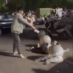 河南安阳君悦广场事件，男子发现妻子出轨一怒之下持刀爆锤Y妇